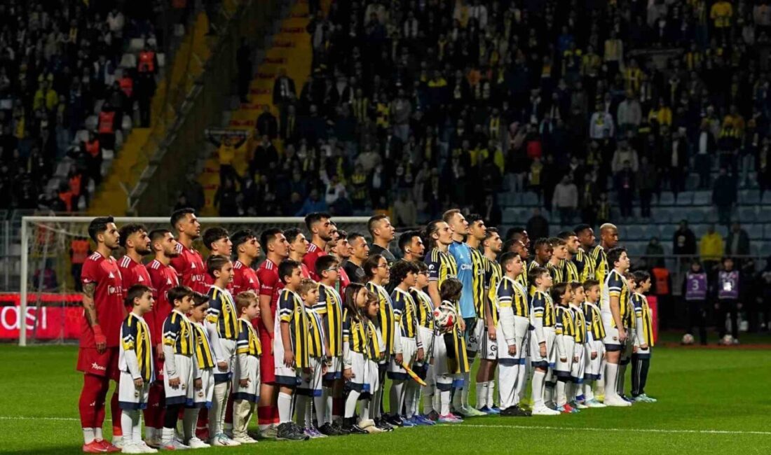 Ziraat Türkiye Kupası C Grubu 2. maçında Fenerbahçe, Recep Tayyip
