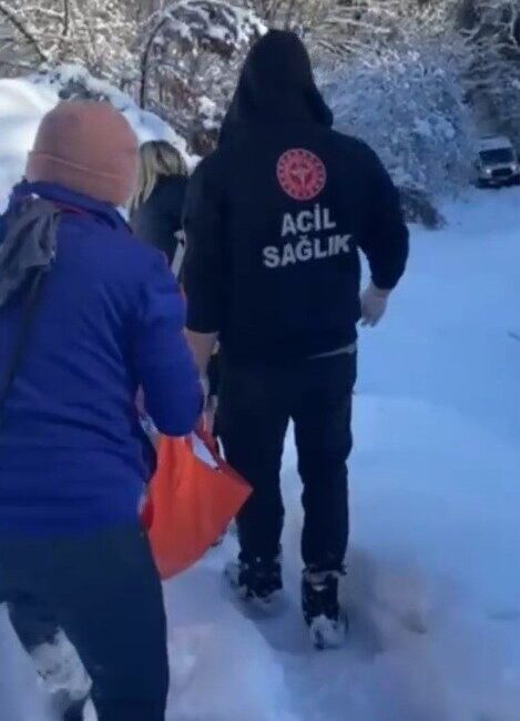 Bartın-Karabük sınır hattında bulunan Alabaş-Nebioğlu-Demirköprü mevkisinde, genel durumu kötüleşen evde