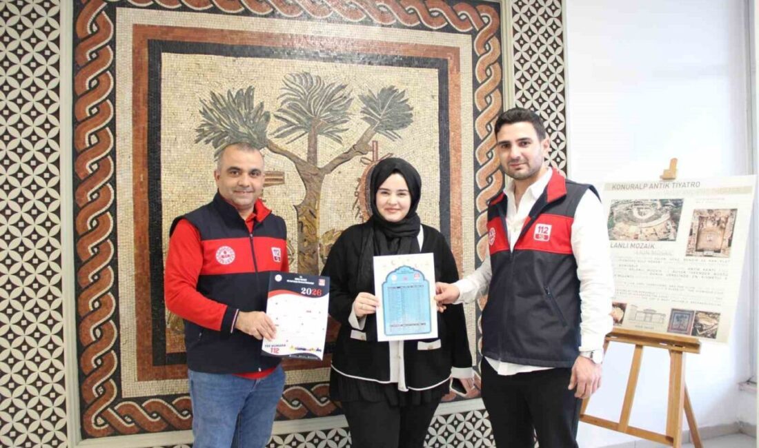 DÜZCE (İHA) – 112 Acil Çağrı Merkezi’nin bilinirliğini artırmak ve