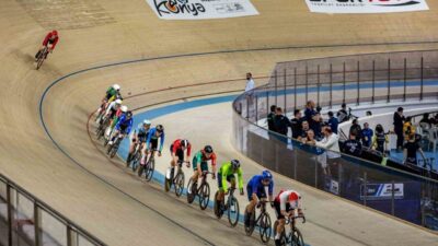 Konya Olimpik Velodromu’nda düzenlenen 2026 UEC Avrupa Pist Bisikleti Şampiyonası,