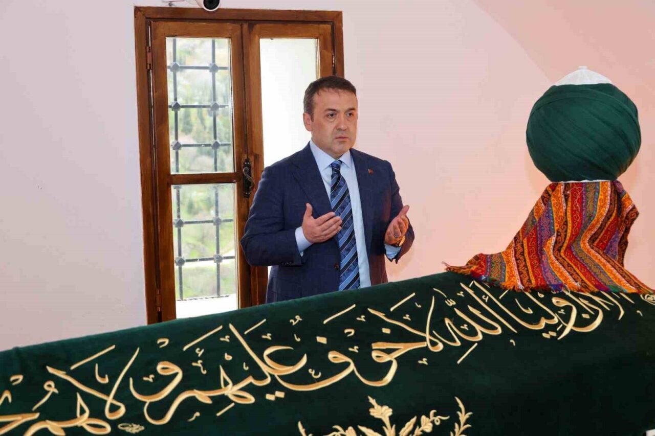 Bilecik Valisi Faik Oktay Sözer, Osmanlı Devleti’nin manevi kurucusu Şeyh