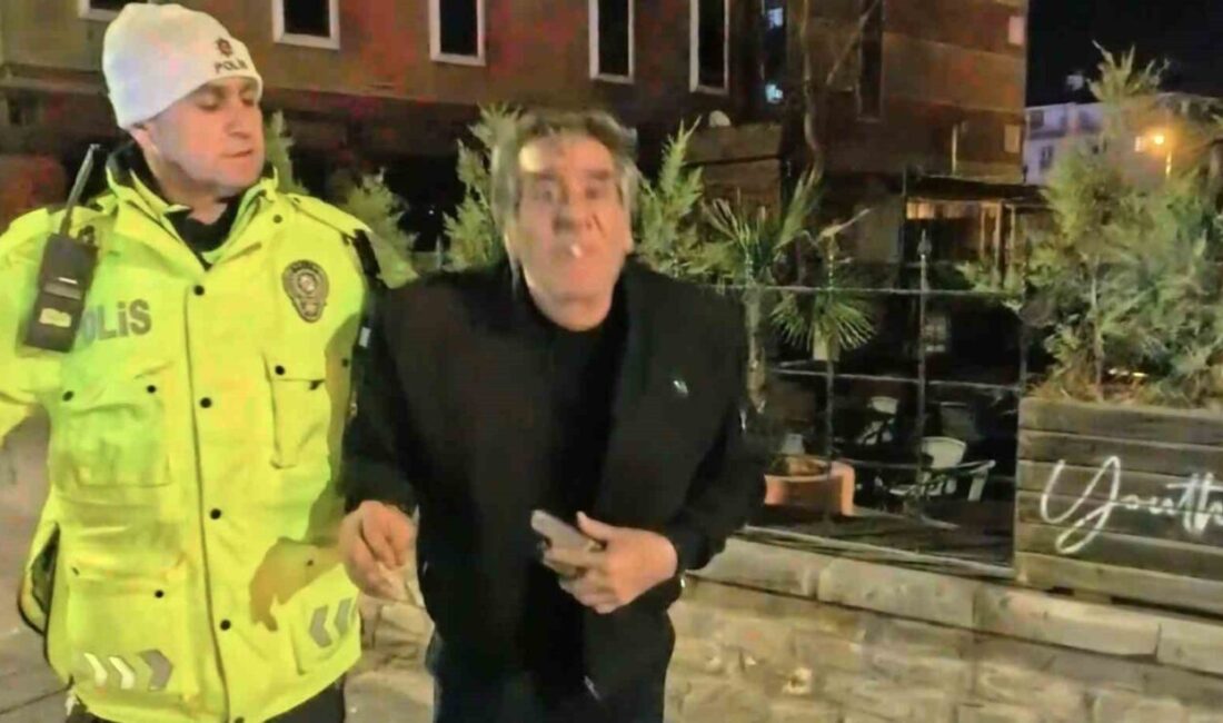 Aksaray’da yasal sınırın 4 katını aşkın alkollü şekilde polise yakalanan