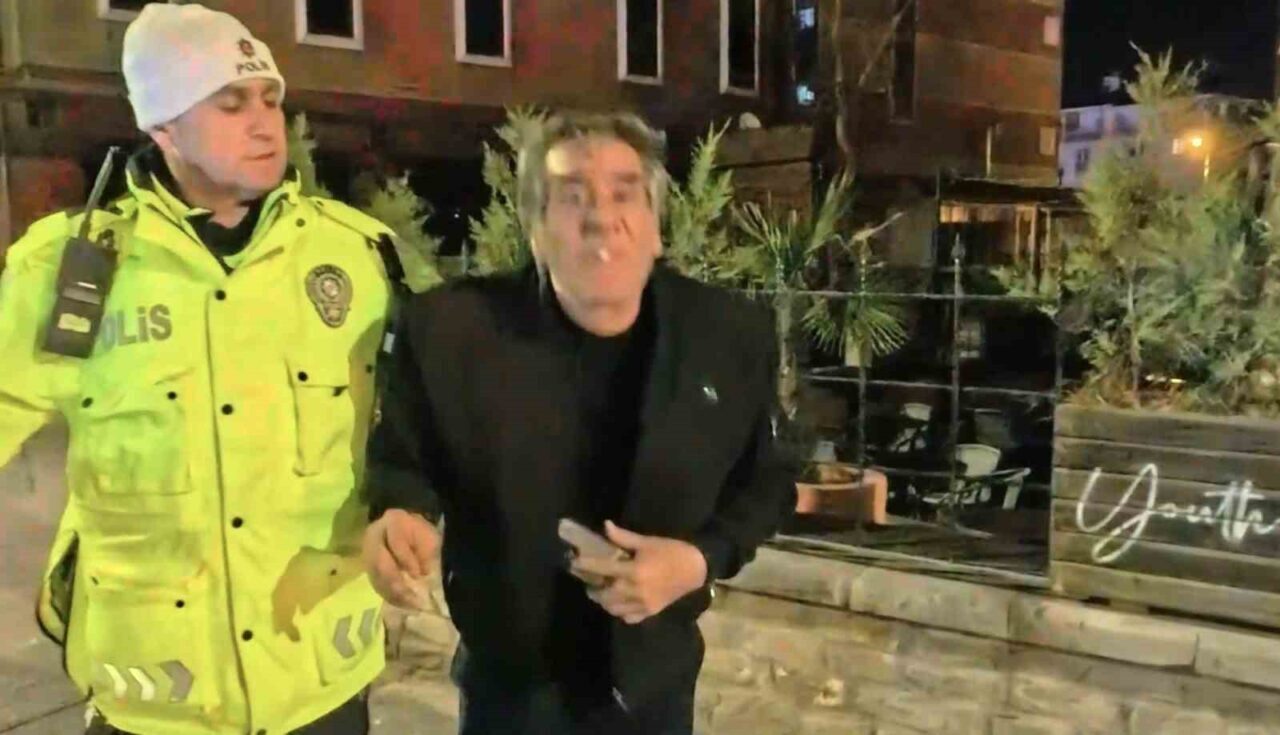 Aksaray’da yasal sınırın 4 katını aşkın alkollü şekilde polise yakalanan