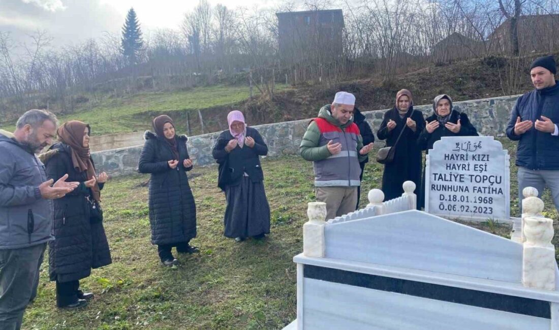 6 Şubat depremlerinde hayatlarını kaybeden Ordulu 30 vatandaş, mezarları başında