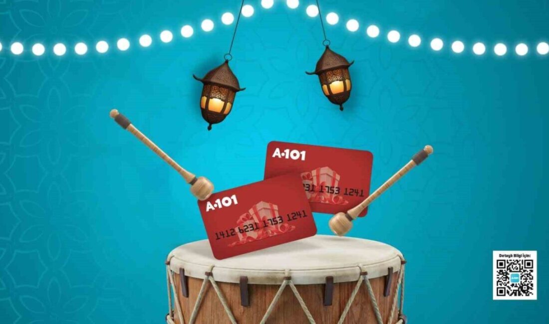 Ramazan ayı yaklaşırken A101, Ramazan ayında kurumlara ‘A101 Hediye Kartı’nı
