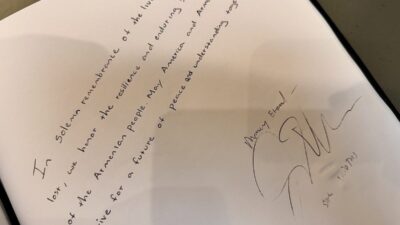 ABD Başkan Yardımcısı James David Vance, Ermenistan ziyareti sırasında yaptığı,