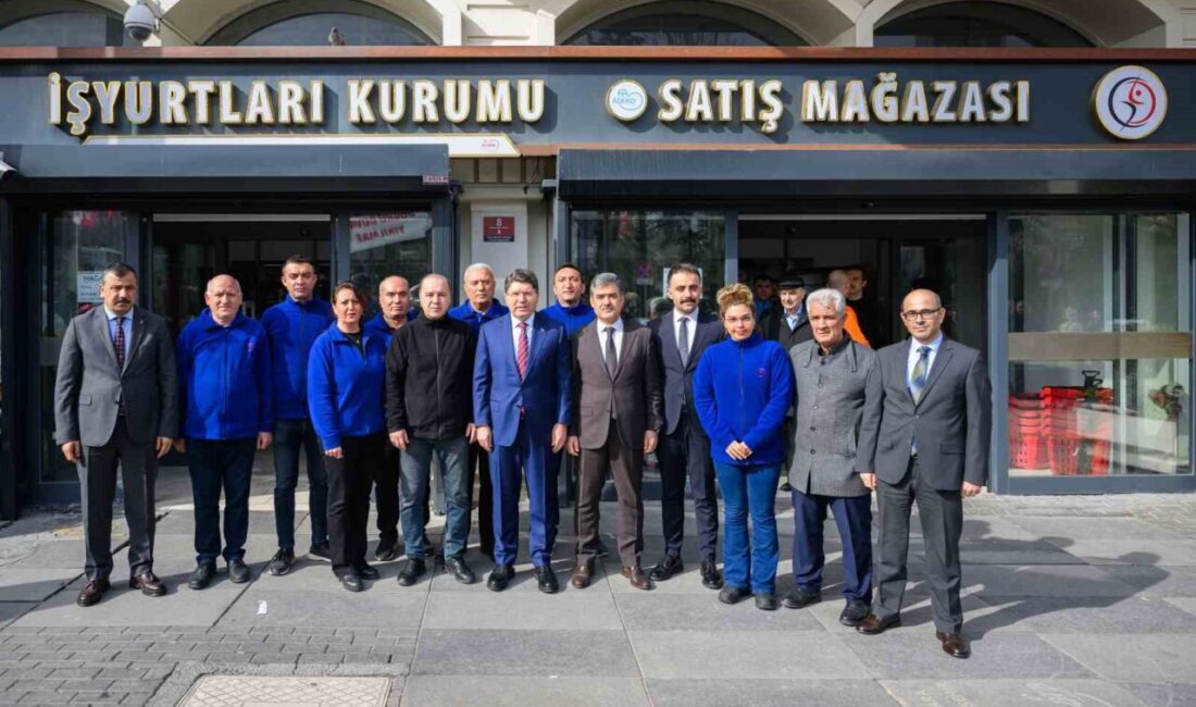 Adalet Bakanı Yılmaz Tunç, Ceza İnfaz Kurumları ile Tutukevleri İşyurtları