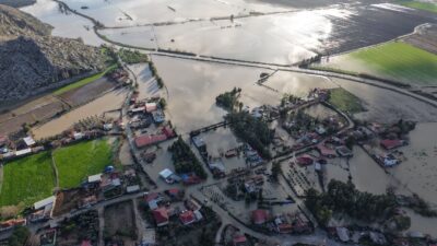 Adana’nın Kozan ilçesinde Anavarza Antik Kenti çevresinde bulunan tarım arazileri
