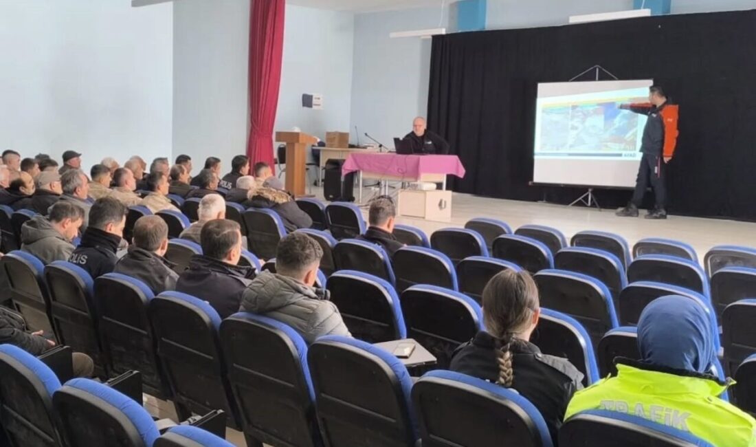 Erzincan İl Afet ve Acil Durum Müdürlüğü (AFAD) tarafından, bölgede