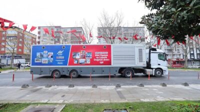 Sultangazi Belediyesi ’Afet Destek ve Lojistik Dağıtım Tırı’, soydaşlarımızı iftar