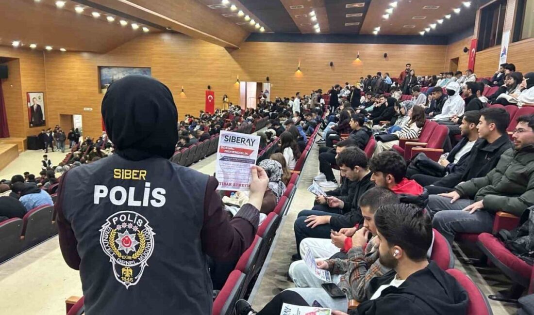 Ağrı İl Emniyet Müdürlüğü Siber Suçlarla Mücadele Şube Müdürlüğü ekipleri