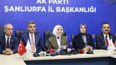 Aile ve Sosyal Hizmetler Bakanı Mahinur Özdemir Göktaş, Şanlıurfa’ya Haziran