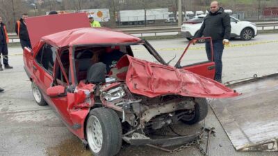 Samsun’da meydana gelen trafik kazasında, ailesine intihar edeceğine dair mesaj
