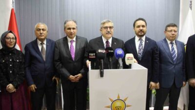 AK Parti Genel Başkan Yardımcısı Hüseyin Yayman, bir dizi ziyaretlerde