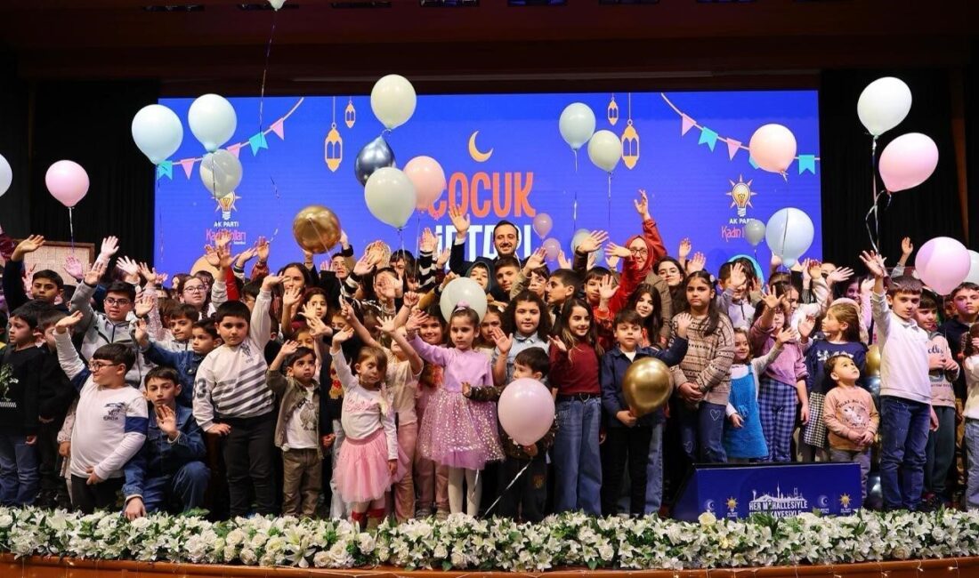 AK Parti İstanbul İl Başkanlığı’nda geleneksel çocuk iftarı programı düzenlendi.