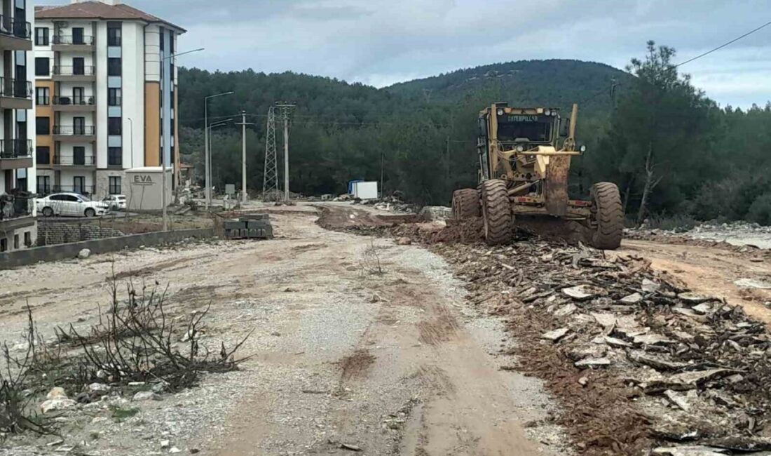 Menteşe Akçaova TOKİ konutları ile Muğla Büyükşehir Belediyesi Geçici Hayvan