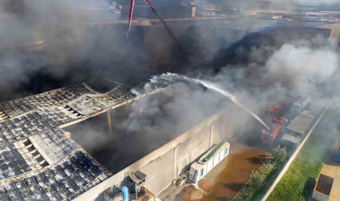 Manisa’nın Akhisar ilçesindeki Organize Sanayi Bölgesi’nde (OSB) bulunan bir şekerleme