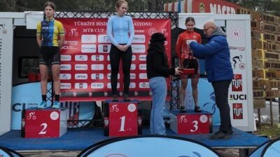 Alanya’daki Türkiye Kupası 1. Etap Dağ Bisikleti Yarışları’nda Akhisarlı bisikletçilerden