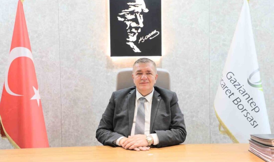Gaziantep Ticaret Borsası (GTB) Yönetim Kurulu Başkanı Mehmet Akıncı, 26