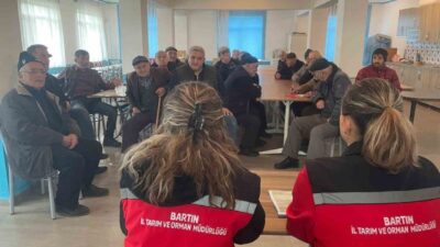 Bartın’da İl Tarım ve Orman Müdürlüğü tarafından üreticilerin talepleri dinlenerek,