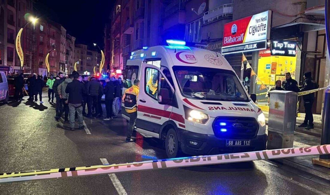 Aksaray’da bir evde 2’si kadın 3 kişi silahla vurulmuş halde