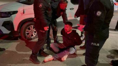 Aksaray’da 2 aracın karıştığı maddi hasarlı trafik kazasında taraflar arasında