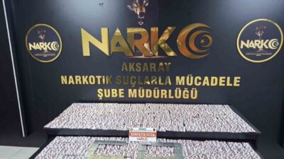 Aksaray’da narkotik ekiplerince uyuşturucu tacirlerine yönelik 10 ayrı adrese eş