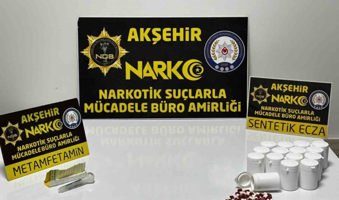 Konya’nın Akşehir ilçesinde polisin düzenlediği uyuşturucu operasyonunda 1 kişi tutuklandı.
