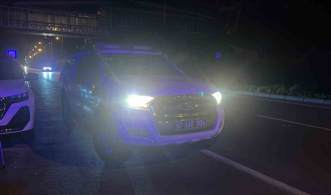 Antalya’nın Alanya ilçesinde yaklaşık 3 metrelik kayalıklardan düşen bir kişi,