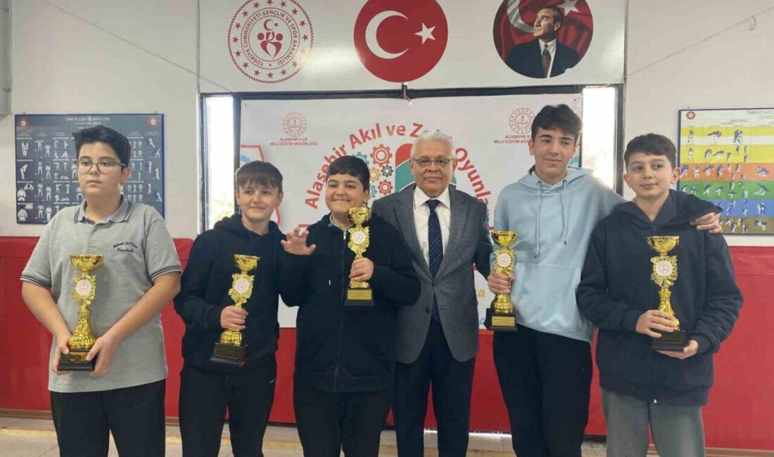 Manisa’nın Alaşehir ilçesinde 20 Şubat’ta düzenlenen Akıl ve Zeka Oyunları