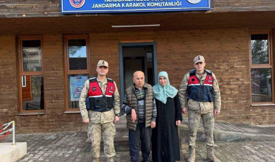 Kilis’te kayıp olarak aranan Alzheimer hastası yaşlı adam, jandarma ekiplerince