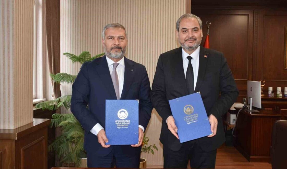 Eskişehir Anadolu Üniversitesi ile Afyonkarahisar Sağlık Bilimleri Üniversitesi (AFSÜ) arasında