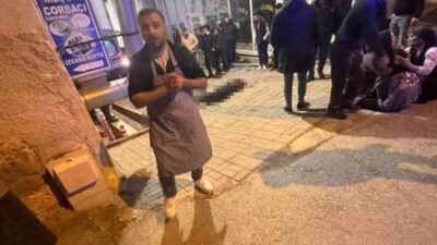 Ankara’nın Haymana ilçesinde boşanma aşamasında olduğu eşini sokak ortasında silahla