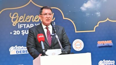 Antalya Esnaf ve Sanatkârlar Odaları Birliği’nin (AESOB) geleneksel iftar programı,