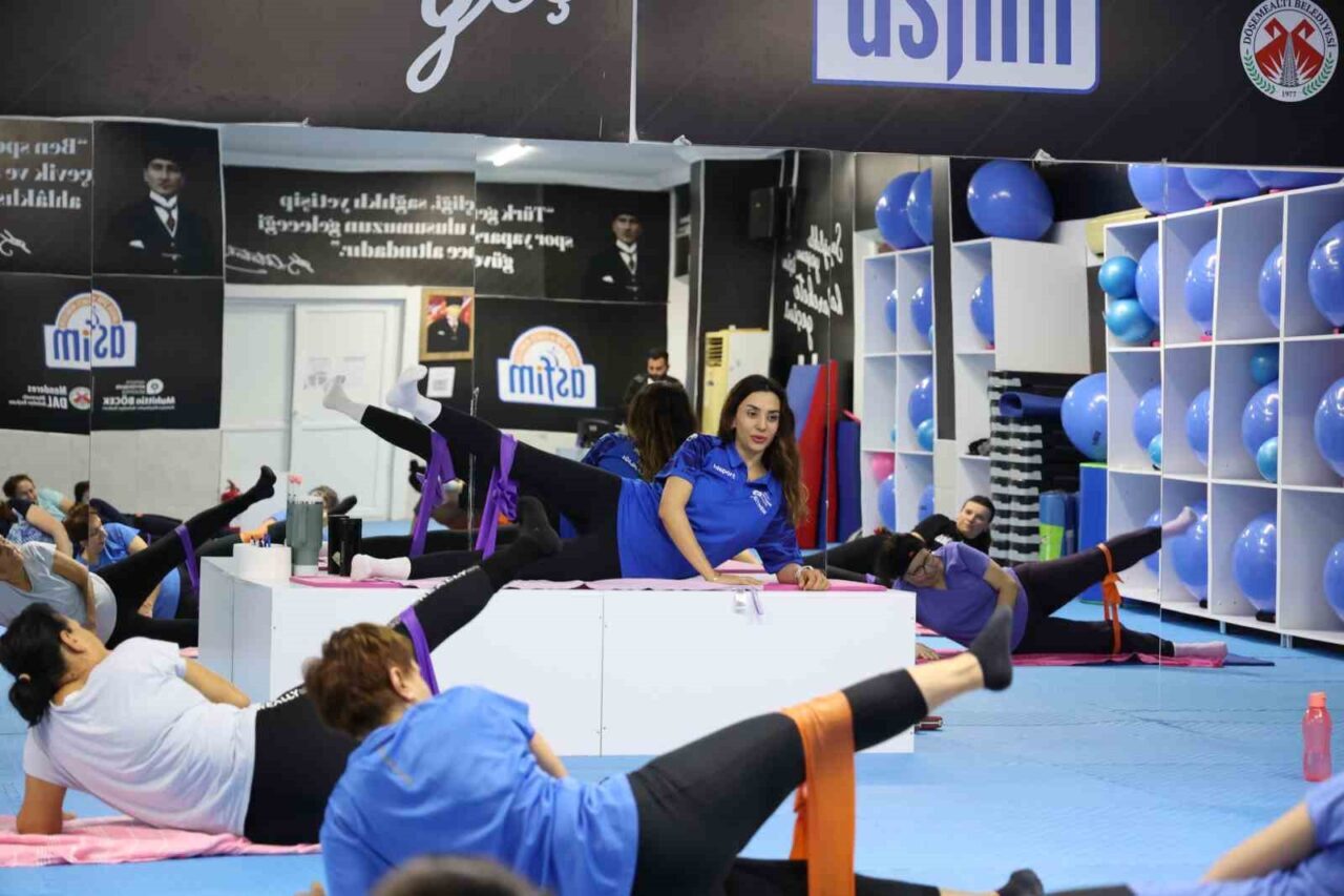 Antalya Büyükşehir Belediyesi ücretsiz spor kursları ile 7’den 70’e herkesi