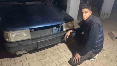 Antalya’da sabah işe giderken arkadaşına selam vermek için kornaya basan