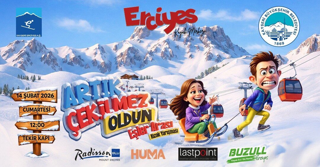 Kayseri Erciyes A.Ş. tarafından geleneksel hale getirilen ve katılımcılara eğlenceli