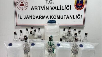Artvin’de Ocak ayı boyunca düzenlenen kaçakçılık operasyonlarında 3 bin 820