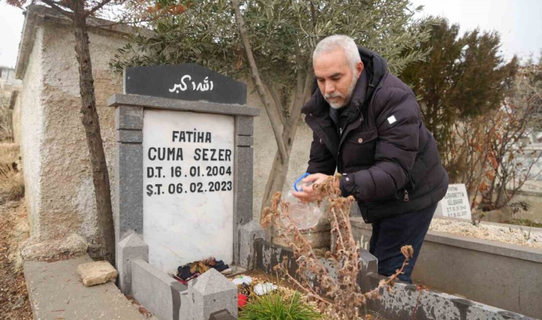 Kahramanmaraş merkezli depremlerde 19 yaşındaki üniversite öğrencisi oğlunu kaybeden gözü