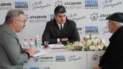 Ataşehir Belediyesi’nin “Söz Sizde Çözüm Bizde” halk buluşmalarının altıncısı düzenlendi.