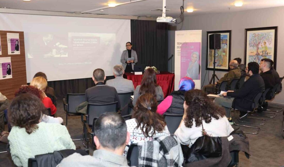 Nilüfer Belediyesi’nin düzenlediği “Tematik Buluşmalar” söyleşisinde Doç. Dr. Hacer Karabağ