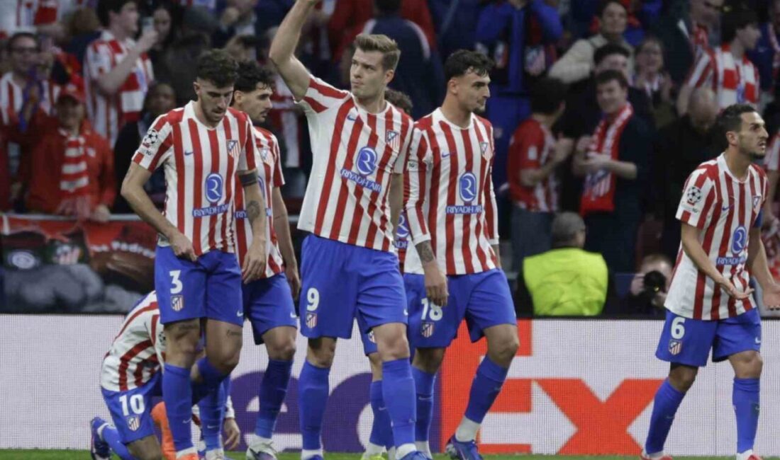 İspanya temsilcisi Atletico Madrid, UEFA Şampiyonlar Ligi’nde Club Brugge’ü 3-3