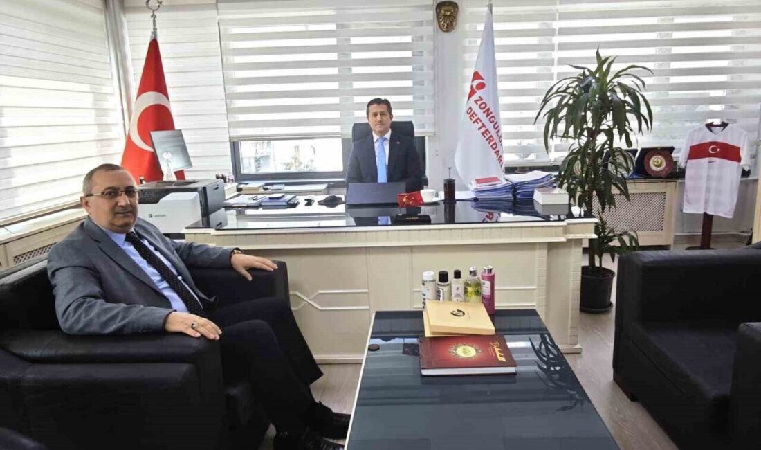 Zonguldak Denetimli Serbestlik Müdürü Selçuk Aydemir, Zonguldak Defterdarı Recep Serdar’ı