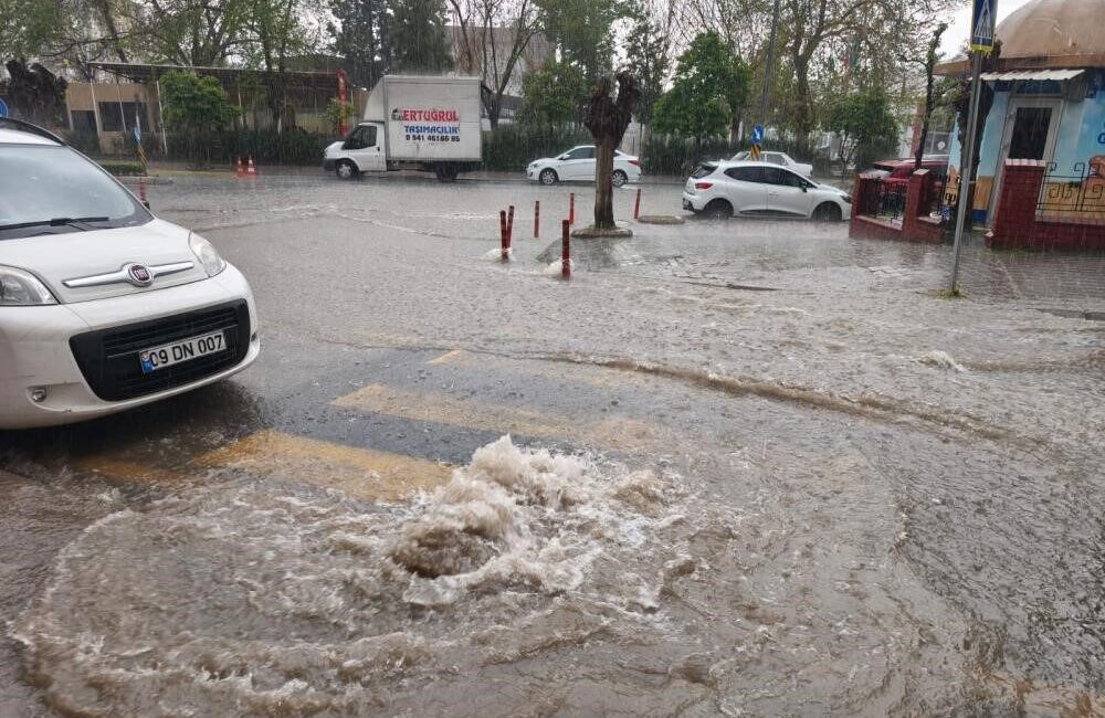 Aydın’da yarın sabah saatlerinden itibaren kuvvetli sağanak yağışlı havanın etkili