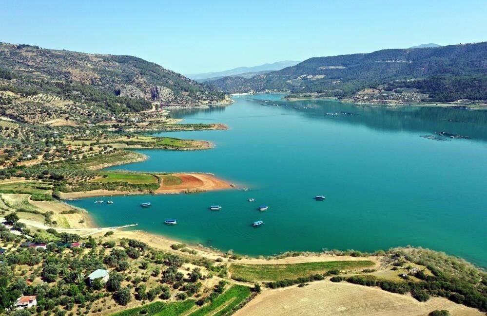 Aydın’da son günlerde etkili olan yağışlar barajların doluluk oranlarını yükseltti.
