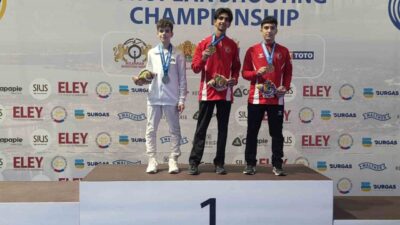 Bulgaristan’ın ev sahipliğinde gerçekleştirilen Avrupa şampiyonasında mücadele eden Aydınlı sporcu