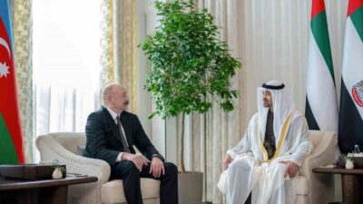 Azerbaycan Cumhurbaşkanı İlham Aliyev, Birleşik Arap Emirlikler (BAE) Devlet Başkanı