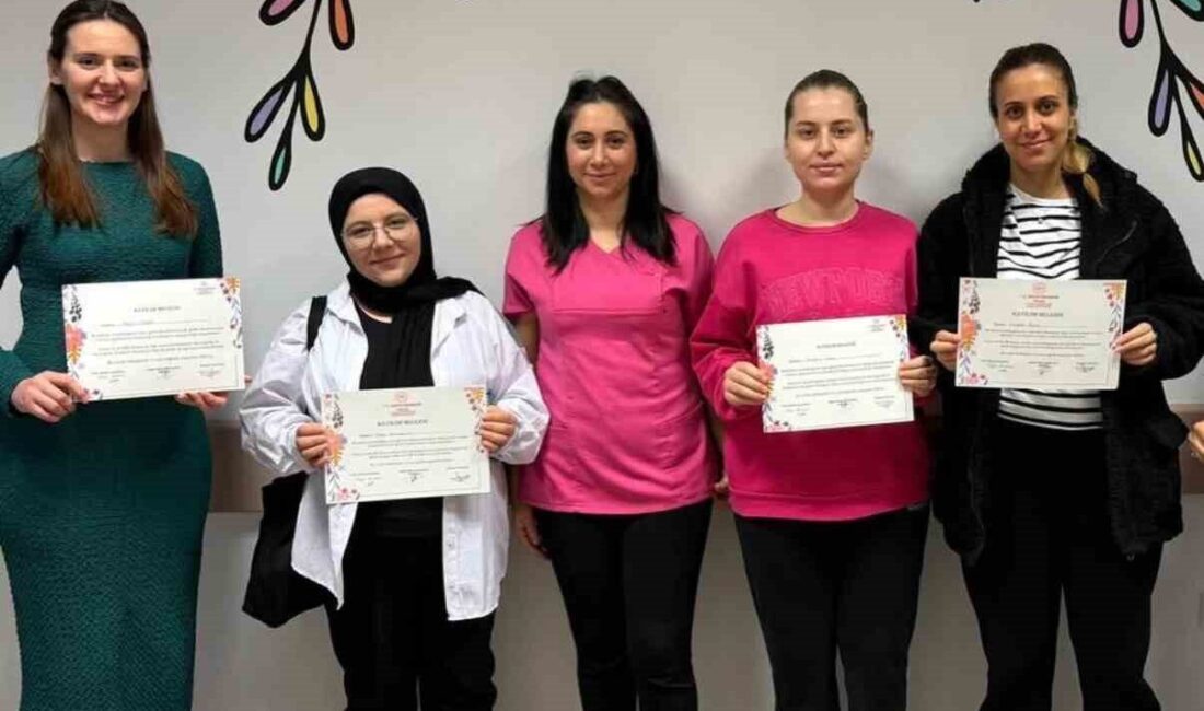 Kırklareli’nin Babaeski ilçesinde Devlet Hastanesi bünyesinde düzenlenen Şubat Ayı Gebe