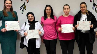 Kırklareli’nin Babaeski ilçesinde Devlet Hastanesi bünyesinde düzenlenen Şubat Ayı Gebe