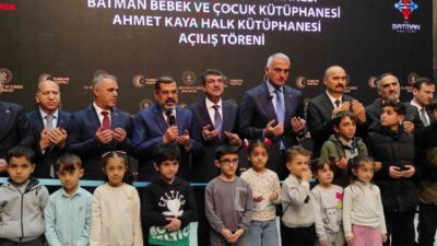 Kültür ve Turizm Bakanı Mehmet Nuri Ersoy, Batman’ın Sason ilçesinde